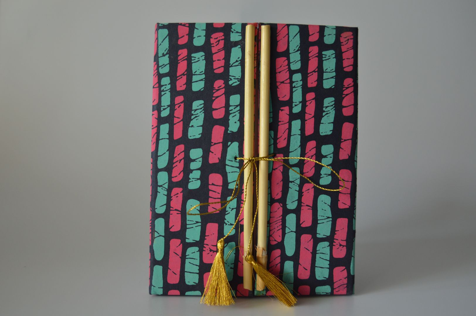 Handcrafted eco-friendly Bamboo Diary PAP010