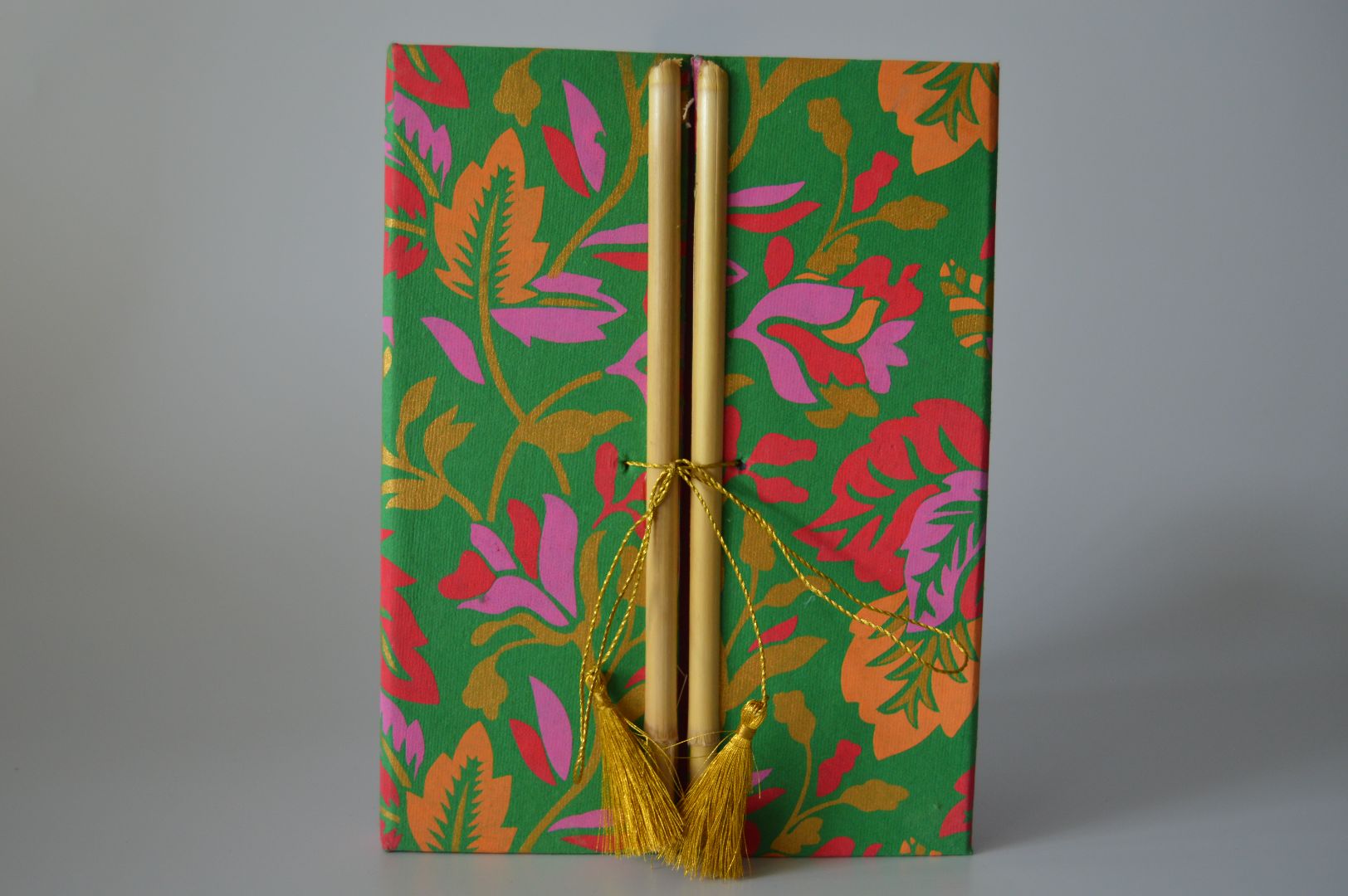 Handcrafted eco-friendly Bamboo Diary PAP012