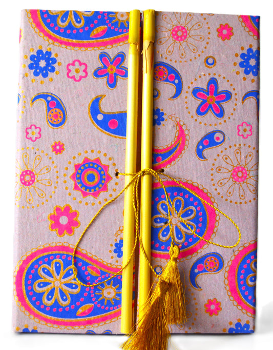 Handcrafted eco-friendly Bamboo Diary PAP015
