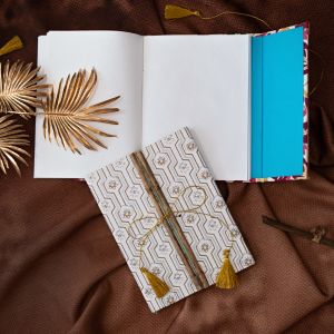 Handcrafted eco-friendly Bamboo Diary PAP002