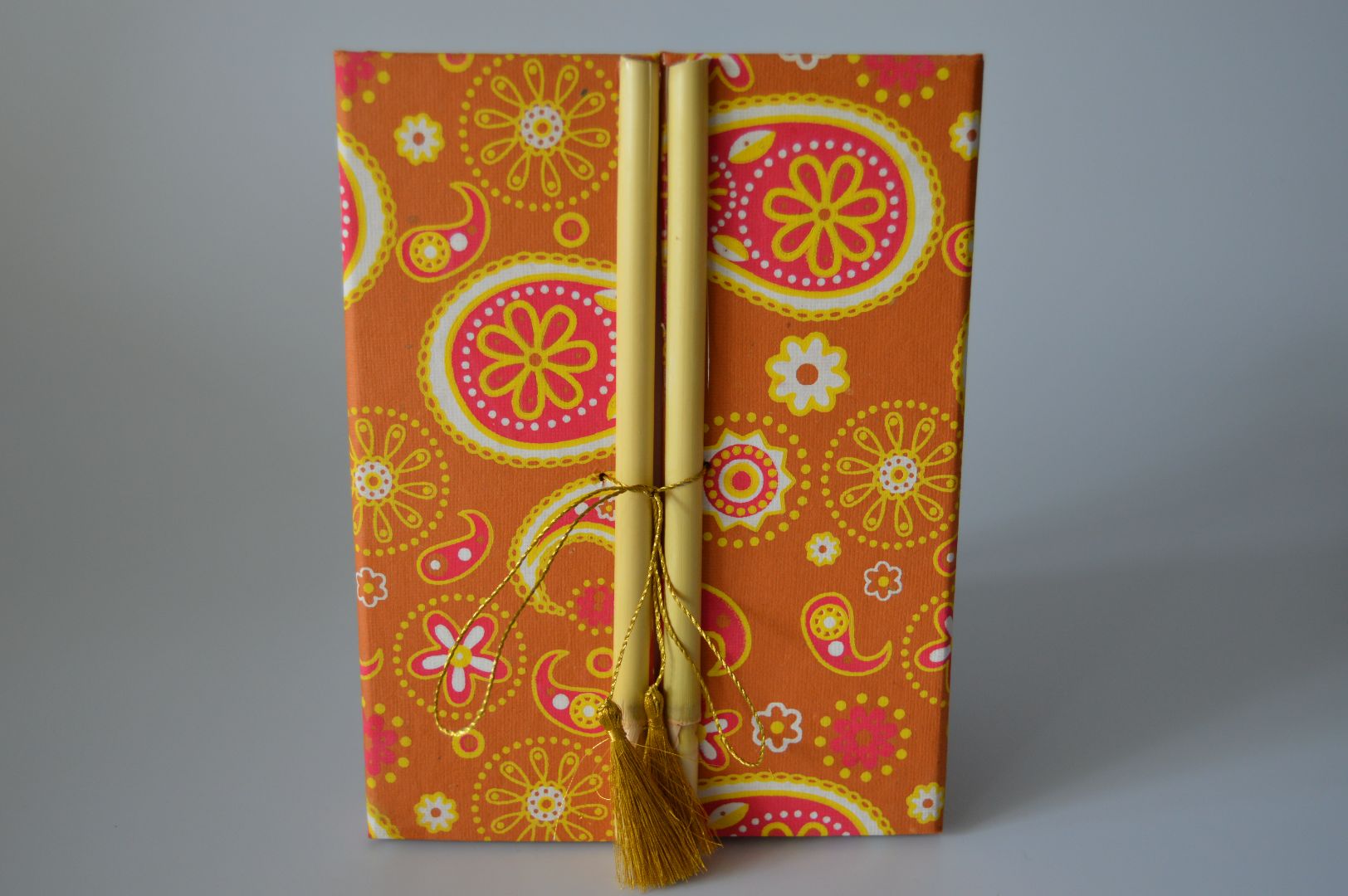 Handcrafted eco-friendly Bamboo Diary PAP005
