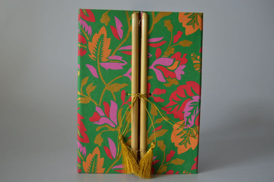 Handcrafted eco-friendly Bamboo Diary PAP012