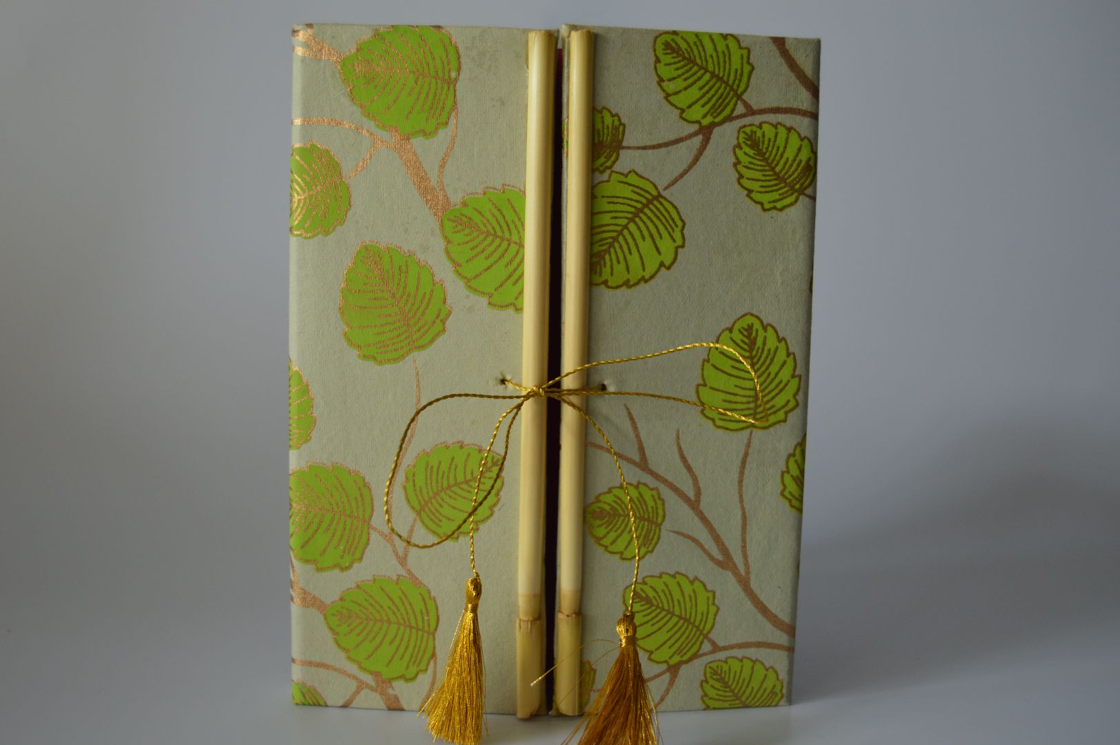 Handcrafted eco-friendly Bamboo Diary PAP013