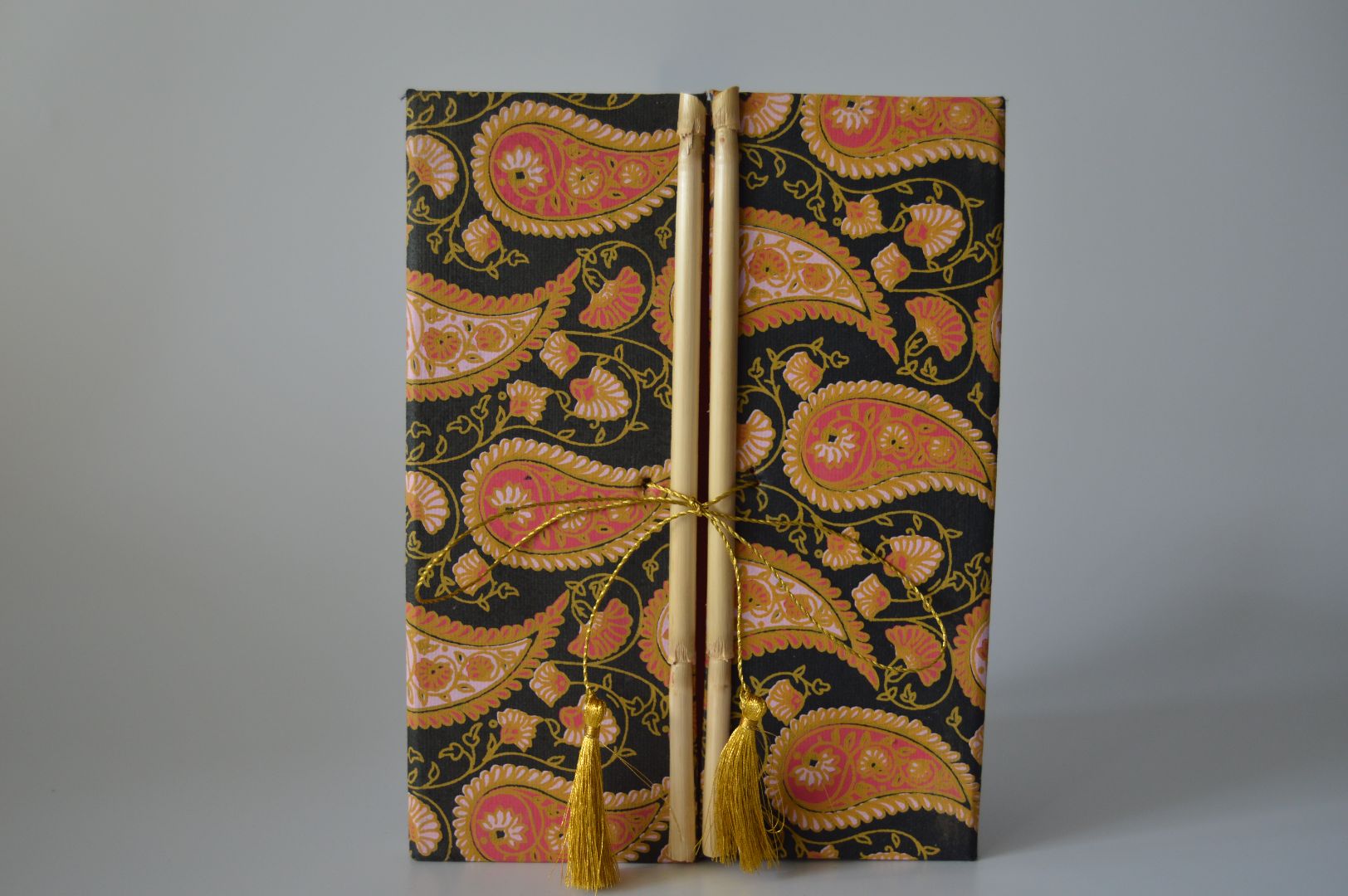 Handcrafted eco-friendly Bamboo Diary PAP016