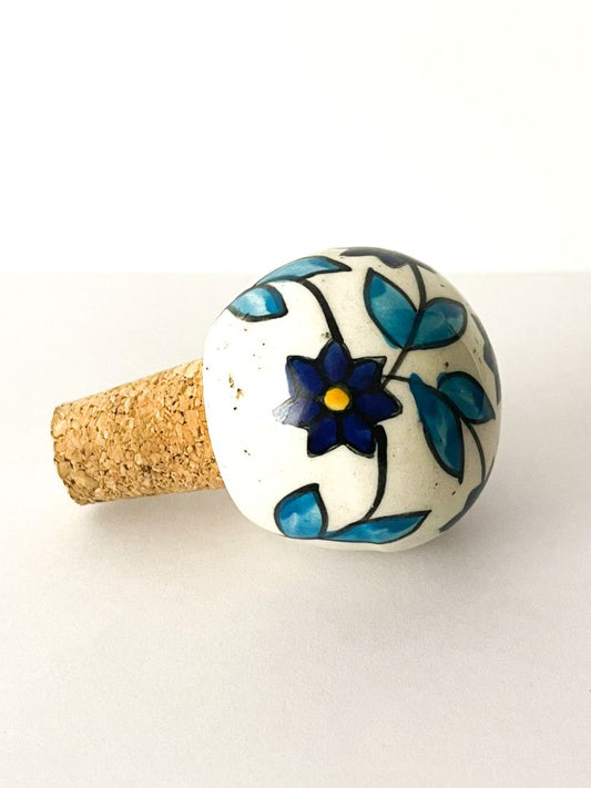 Handmade Ceramic Design Wine Cork Bottle Stopper1