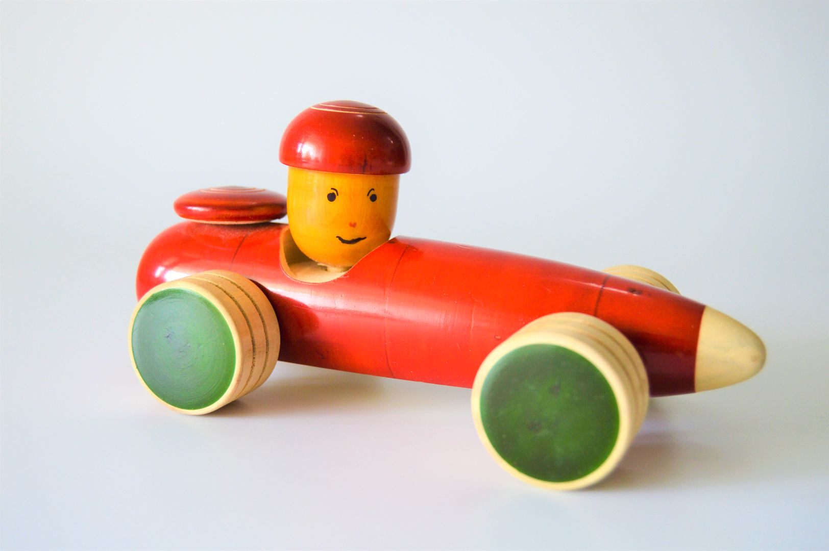Jet Car Toy - Vehicle Channapatna Wooden Toy