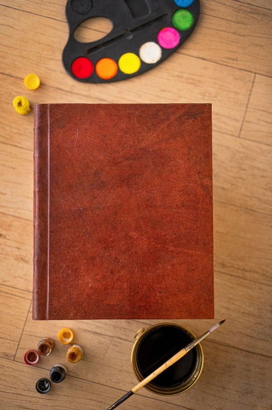 Traditional & Classic Leather Notebook Diary1