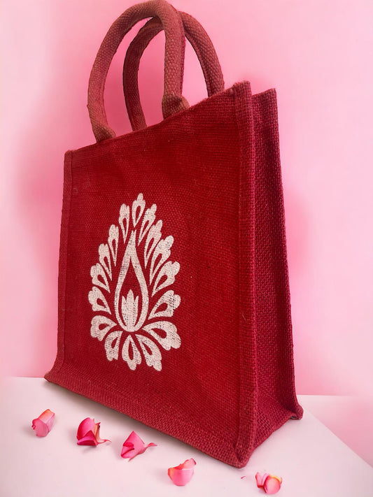 Jute Bags Lotus